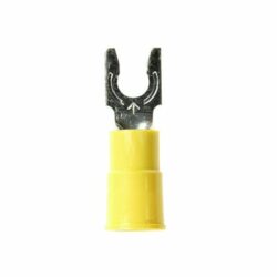 3M™ Scotchlok™ Locking Fork MV10-14FLX, Vinyl Insulated, 50/bottle, spring-like tongue firmly fits around the stud, 500/Case image 3M™ Scotchlok™ Locking Fork MV10-14FLX, Vinyl Insulated, 50/bottle, spring-like tongue firmly fits around the stud, 500/Caseimage