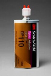 3M™ Scotch-Weld™ Epoxy Adhesive DP110, Gray, 200 mL Duo-Pak, 12 Pack/Case image 3M™ Scotch-Weld™ Epoxy Adhesive DP110, Gray, 200 mL Duo-Pak, 12 Pack/Caseimage