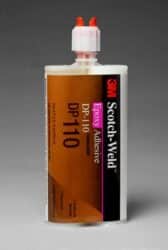 3M™ Scotch-Weld™ Epoxy Adhesive DP110, Translucent, 200 mL Duo-Pak, 12/Case image 3M™ Scotch-Weld™ Epoxy Adhesive DP110, Translucent, 200 mL Duo-Pak, 12/Caseimage