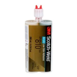 3M™ Scotch-Weld™ Low Odor Acrylic Adhesive DP810, Black, 200 mL Duo-Pak, 12/Case image 3M™ Scotch-Weld™ Low Odor Acrylic Adhesive DP810, Black, 200 mL Duo-Pak, 12/Caseimage