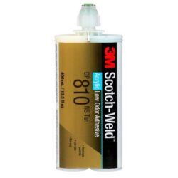 3M™ Scotch-Weld™ Low Odor Acrylic Adhesive DP810NS, Tan, 400 mL Duo-Pak, 6/Case image 3M™ Scotch-Weld™ Low Odor Acrylic Adhesive DP810NS, Tan, 400 mL Duo-Pak, 6/Caseimage