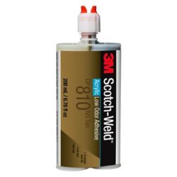 3M™ Scotch-Weld™ Low Odor Acrylic Adhesive DP810NS, Tan, 200 mL Duo-Pak, 12/Case image 3M™ Scotch-Weld™ Low Odor Acrylic Adhesive DP810NS, Tan, 200 mL Duo-Pak, 12/Caseimage