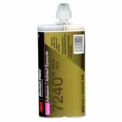 3M™ Scotch-Weld™ Epoxy Adhesive 7240FR, Black, US/Canada Label, 400mL Duo-Pak, 6 Each/Caseimage
