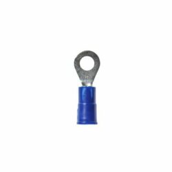 3M™ Scotchlok™ Ring MVU14-8RX, Vinyl Insulated, 100/bottle, standard-style ring tongue fits around the stud, 500/Case image 3M™ Scotchlok™ Ring MVU14-8RX, Vinyl Insulated, 100/bottle, standard-style ring tongue fits around the stud, 500/Caseimage