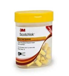 3M™ Scotchlok™ Fork MNG10-8FX, Nylon Insulated, 50/bottle, wider-tongue design for use on free-standing studs, 500/Caseimage