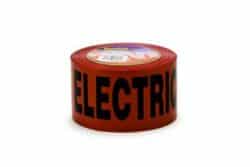 Scotch® Buried Barricade Tape 302, CAUTION BURIED ELECTRIC LINE, 3 in x 1000 ft, Red, 8 rolls/Case image Scotch® Buried Barricade Tape 302, CAUTION BURIED ELECTRIC LINE, 3 in x 1000 ft, Red, 8 rolls/Caseimage