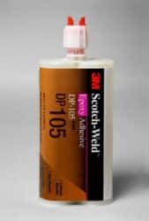 3M™ Scotch-Weld™ Epoxy Adhesive DP105, Clear, 200 mL Duo-Pak, 12/Case image 3M™ Scotch-Weld™ Epoxy Adhesive DP105, Clear, 200 mL Duo-Pak, 12/Caseimage