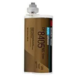 3M™ Scotch-Weld™ Acrylic Adhesive DP8405NS, Green, 490 mL Duo-Pak, 6/Case image 3M™ Scotch-Weld™ Acrylic Adhesive DP8405NS, Green, 490 mL Duo-Pak, 6/Caseimage
