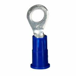3M™ Scotchlok™ Ring MVU14-10RX, Vinyl Insulated, 100/bottle, standard-style ring tongue fits around the stud image 3M™ Scotchlok™ Ring MVU14-10RX, Vinyl Insulated, 100/bottle, standard-style ring tongue fits around the studimage