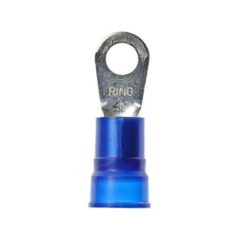 3M™ Scotchlok™ MN6-14R/SK Standard Ring Terminal, Nylon Insulated Brazed Seam, 1/4 Inch Stud, 6 AWG, Yellow, 200/Case image 3M™ Scotchlok™ MN6-14R/SK Standard Ring Terminal, Nylon Insulated Brazed Seam, 1/4 Inch Stud, 6 AWG, Yellow, 200/Caseimage