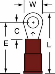 3M™ Ring Tongue, Nylon Insulated w/Insulation Grip 22-18, 94724, 11-6S-NB image 3M™ Ring Tongue, Nylon Insulated w/Insulation Grip 22-18, 94724, 11-6S-NBimage