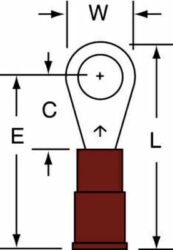 3M™ Ring Tongue, Nylon Insulated w/Insulation Grip 22-18, 94716, 11-10-NB image 3M™ Ring Tongue, Nylon Insulated w/Insulation Grip 22-18, 94716, 11-10-NBimage