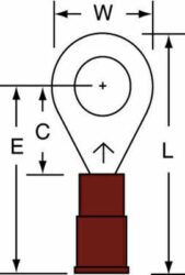 3M™ Ring Tongue, Nylon Insulated w/Insulation Grip 22-18, 94718, 11-14S-NB image 3M™ Ring Tongue, Nylon Insulated w/Insulation Grip 22-18, 94718, 11-14S-NBimage