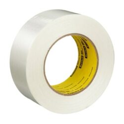 Scotch® Filament Tape 893, Clear, 48 mm x 55 m, 6 mil image Scotch® Filament Tape 893, Clear, 48 mm x 55 m, 6 milimage