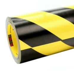 3M™ Safety Stripe Tape 5702, Black/Yellow, 48 in x 20 yd, 5.4 mil, 4 Roll/Case, Untrimmed image 3M™ Safety Stripe Tape 5702, Black/Yellow, 48 in x 20 yd, 5.4 mil, 4 Roll/Case, Untrimmedimage