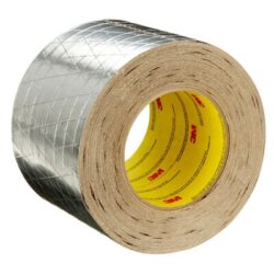 3M™ Venture Tape™ FSK Facing Tape 1525CW, Silver, 99 mm x 45.7 m, 12 Rolls/Case image 3M™ Venture Tape™ FSK Facing Tape 1525CW, Silver, 99 mm x 45.7 m, 12 Rolls/Caseimage