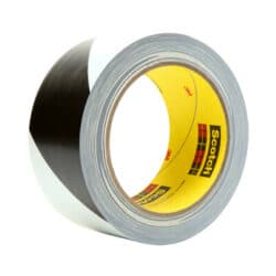 3M™ Safety Stripe Vinyl Tape 5700, Black/White, 2 in x 36 yd, 5.4 mil, 24 Roll/Case, Individually Wrapped Conveniently Packaged image 3M™ Safety Stripe Vinyl Tape 5700, Black/White, 2 in x 36 yd, 5.4 mil, 24 Roll/Case, Individually Wrapped Conveniently Packagedimage