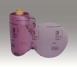 3M™ Stikit™ Film Disc Roll 360L, P600, 6 in x NH, Die 600Z image 3M™ Stikit™ Film Disc Roll 360L, P600, 6 in x NH, Die 600Zimage