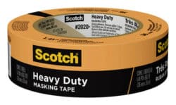 Scotch® Heavy Duty Masking Tape 2020+-36AP, 1.41 in x 60.1 yd (36mm x 55m) image Scotch® Heavy Duty Masking Tape 2020+-36AP, 1.41 in x 60.1 yd (36mm x 55m)image