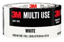 3M™ White Duct Tape 3920-WH, 1.88 in x 20 yd (48 mm x 18,2 m) image 3M™ White Duct Tape 3920-WH, 1.88 in x 20 yd (48 mm x 18,2 m)image