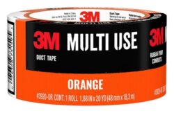 3M™ Orange Duct Tape 3920-OR, 1.88 in x 20 yd (48 mm x 18,2 m) image 3M™ Orange Duct Tape 3920-OR, 1.88 in x 20 yd (48 mm x 18,2 m)image
