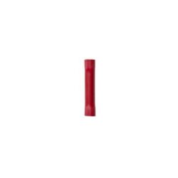 3M™ Highland™ Butt Connector BSV18Q, Vinyl-Insulated Butted-Seam Standard, 22 to 18 AWG, Red, 25/Bag, 10 Bags/Case image 3M™ Highland™ Butt Connector BSV18Q, Vinyl-Insulated Butted-Seam Standard, 22 to 18 AWG, Red, 25/Bag, 10 Bags/Caseimage