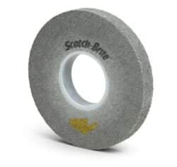 Scotch-Brite™ EXL Pro Deburring Convolute Wheel, EP-WL, 10S Fine, 8 in x 1 in x 3 in image Scotch-Brite™ EXL Pro Deburring Convolute Wheel, EP-WL, 10S Fine, 8 in x 1 in x 3 inimage