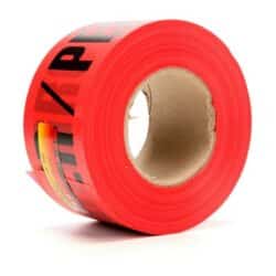 Scotch® Barricade Tape 381, DANGER / PELIGRO, 3 in x 1000 ft, Red, 8 rolls/Case image Scotch® Barricade Tape 381, DANGER / PELIGRO, 3 in x 1000 ft, Red, 8 rolls/Caseimage