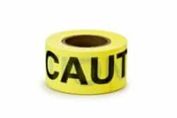 Scotch® Repulpable Barricade Tape 516, CAUTION, 3 in x 150 ft, Yellow, 8 rolls/Case image Scotch® Repulpable Barricade Tape 516, CAUTION, 3 in x 150 ft, Yellow, 8 rolls/Caseimage