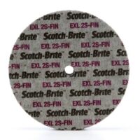 Scotch-Brite™ EXL Unitized Wheel, XL-UW, 2S Fine, 6 in x 1/2 in x 1/2 in