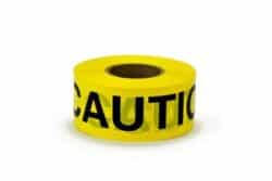 Scotch® Buried Barricade Tape 370, CAUTION BURIED ELECTRIC LINE BELOW, 6 in x 1000 ft, Yellow, 4 rolls/Case image Scotch® Buried Barricade Tape 370, CAUTION BURIED ELECTRIC LINE BELOW, 6 in x 1000 ft, Yellow, 4 rolls/Caseimage