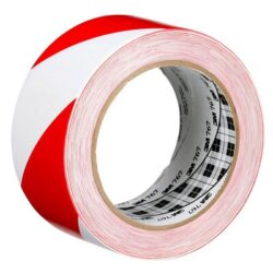 3M™ Safety Stripe Vinyl Tape 767, Red/White, 3 in x 36 yd, 5 mil, 12 Roll/Case, Individually Wrapped Conveniently Packaged image 3M™ Safety Stripe Vinyl Tape 767, Red/White, 3 in x 36 yd, 5 mil, 12 Roll/Case, Individually Wrapped Conveniently Packagedimage