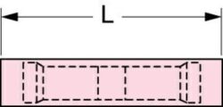 3M™ Butt Connector, Nylon Insulated w/Insulation Grip 22-18 AWG, 94784, 61-NB image 3M™ Butt Connector, Nylon Insulated w/Insulation Grip 22-18 AWG, 94784, 61-NBimage