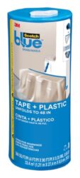 3M™ ScotchBlue™ Tape + Plastic with Dispenser PTD2093-48-S, 100% PEFC, SGSCH-PEFC-COC-110078 image 3M™ ScotchBlue™ Tape + Plastic with Dispenser PTD2093-48-S, 100% PEFC, SGSCH-PEFC-COC-110078image