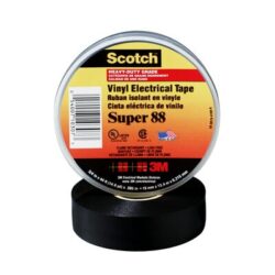 Scotch® Vinyl Electrical Tape Super 88, 3/4 in x 44 ft, Black, 10 rolls/carton, 100 rolls/Case image Scotch® Vinyl Electrical Tape Super 88, 3/4 in x 44 ft, Black, 10 rolls/carton, 100 rolls/Caseimage
