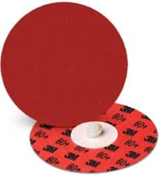 3M™ Cubitron™ II Roloc™ Durable Edge Disc 984F, 60+, YF-weight, TR, Maroon, 1 in, Die R100N, 50/Carton, 200 ea/Case image 3M™ Cubitron™ II Roloc™ Durable Edge Disc 984F, 60+, YF-weight, TR, Maroon, 1 in, Die R100N, 50/Carton, 200 ea/Caseimage