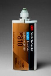 3M™ Scotch-Weld™ Low Odor Acrylic Adhesive DP810, Tan, 400 mL Duo-Pak, 6/Caseimage