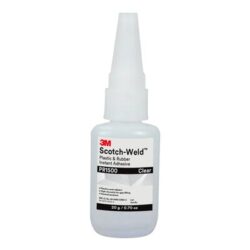 3M™ Scotch-Weld™ Plastic & Rubber Instant Adhesive PR1500, Clear, 20 Gram, 10 Bottles/Case image 3M™ Scotch-Weld™ Plastic & Rubber Instant Adhesive PR1500, Clear, 20 Gram, 10 Bottles/Caseimage