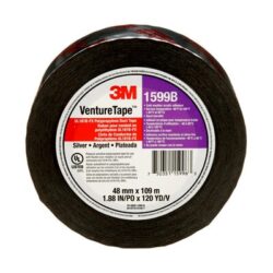 3M™ Venture Tape™ UL181B-FX Polypropylene Duct Tape 1599B, Silver, 48 mm x 109.7 m, 3 mil image 3M™ Venture Tape™ UL181B-FX Polypropylene Duct Tape 1599B, Silver, 48 mm x 109.7 m, 3 milimage