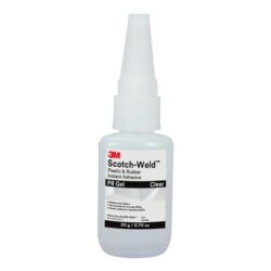 3M™ Scotch-Weld™ Plastic & Rubber Instant Adhesive PR Gel, Clear, 20 Gram, 10 Each/Case image 3M™ Scotch-Weld™ Plastic & Rubber Instant Adhesive PR Gel, Clear, 20 Gram, 10 Each/Caseimage