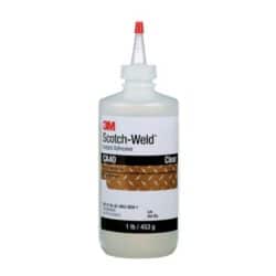3M™ Scotch-Weld™ Instant Adhesive CA40, Clear, 1 Pound, 1 Bottle/Case image 3M™ Scotch-Weld™ Instant Adhesive CA40, Clear, 1 Pound, 1 Bottle/Caseimage