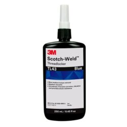 3M™ Scotch-Weld™ Threadlocker TL43, Blue, 250 mL Bottle, 2/caseimage