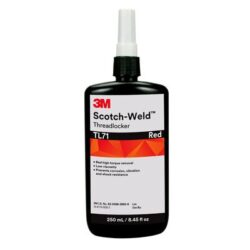 3M™ Scotch-Weld™ Threadlocker TL71, Red, 250 mL Bottle, 2/caseimage