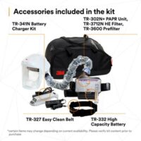 3M™ Versaflo™ Healthcare PAPR Kit TR-300N+ HKS, Small - Medium