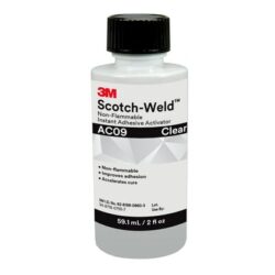 3M™ Scotch-Weld™ Non-Flammable Instant Adhesive Activator AC09, Clear, 2 fl oz, 10 Bottles/Case image 3M™ Scotch-Weld™ Non-Flammable Instant Adhesive Activator AC09, Clear, 2 fl oz, 10 Bottles/Caseimage