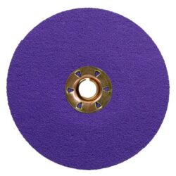3M™ Cubitron™ 3 Fibre Disc 1187C, 80+, TN Quick Change, 4-1/2 in, Die 450E, 25/Bag, 100 ea/Caseimage