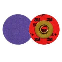 3M™ Cubitron™ 3 Roloc™ Durable Edge Disc 1184F, 80+ YF-weight, TSM, Purple, 2 in, Die RS200PM, 50/Carton, 200 ea/Case image 3M™ Cubitron™ 3 Roloc™ Durable Edge Disc 1184F, 80+ YF-weight, TSM, Purple, 2 in, Die RS200PM, 50/Carton, 200 ea/Caseimage
