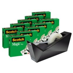 Scotch® Tape with Dispenser 810K10-C17MB, 10 Rolls and 1 Dispenser/Pack image Scotch® Tape with Dispenser 810K10-C17MB, 10 Rolls and 1 Dispenser/Packimage
