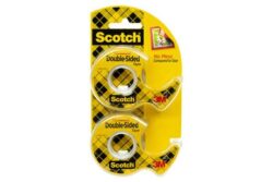 Scotch® Double Sided Tape 137DM-2, 1/2 in x 400 in 2 Pack image Scotch® Double Sided Tape 137DM-2, 1/2 in x 400 in 2 Packimage
