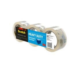 Scotch® Heavy Duty Shipping Packaging Tape 3850-40-6, 1.88 in x 43.7 yd (48 mm x 40 m) 3 Pack image Scotch® Heavy Duty Shipping Packaging Tape 3850-40-6, 1.88 in x 43.7 yd (48 mm x 40 m) 3 Packimage